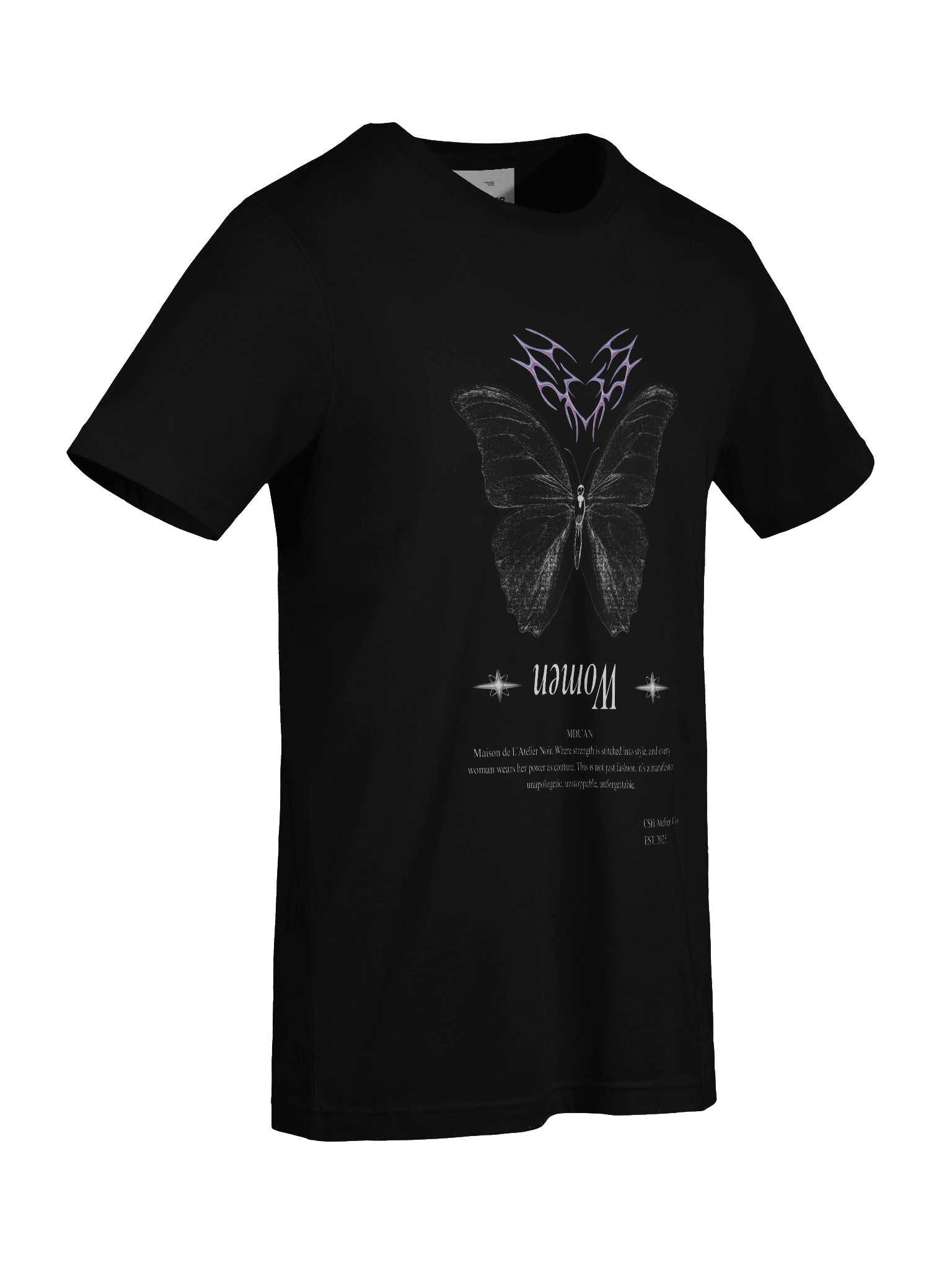 MDL’AN Women’s Empowerment Tee – Butterfly Manifesto Edition product image (27)