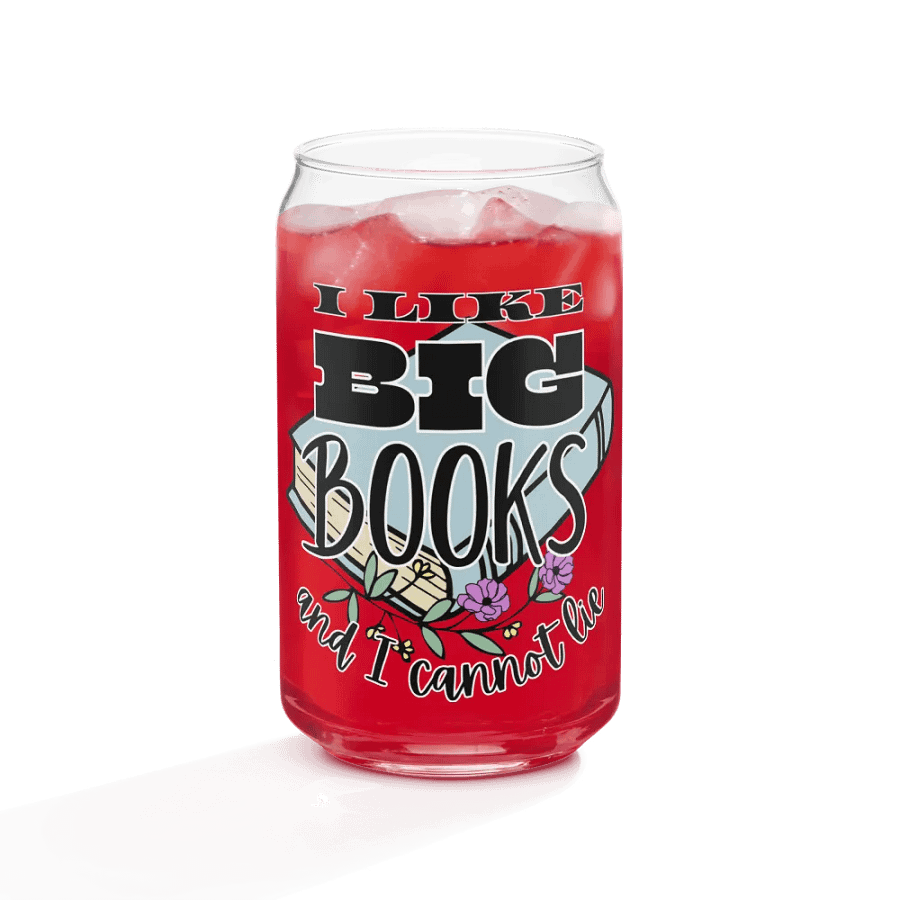 I Like Big Books Glass product image (4)