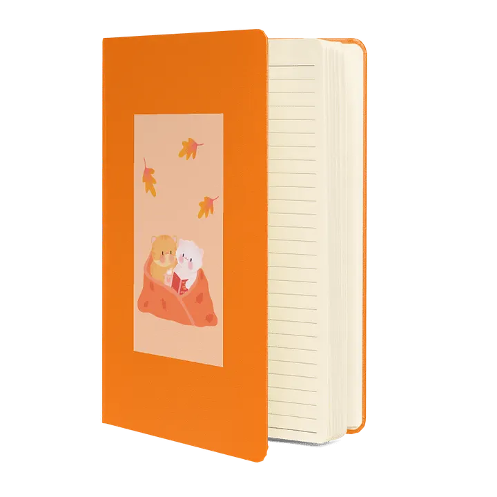 Cozy Autumn Cats Hardcover Journal product image (2)