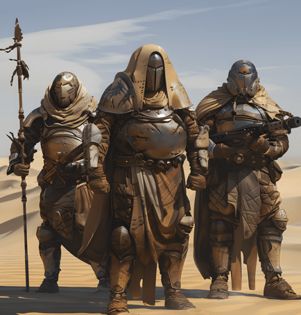 Guardians of the Shifting Sands - dune set 2 product image (1)