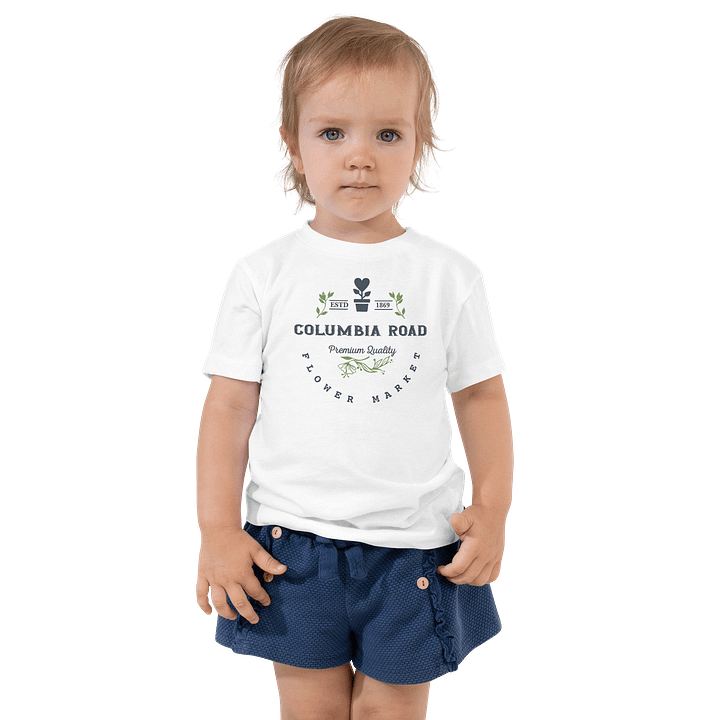 Columbia Road Market Toddler T-Shirt (White) product image (1)
