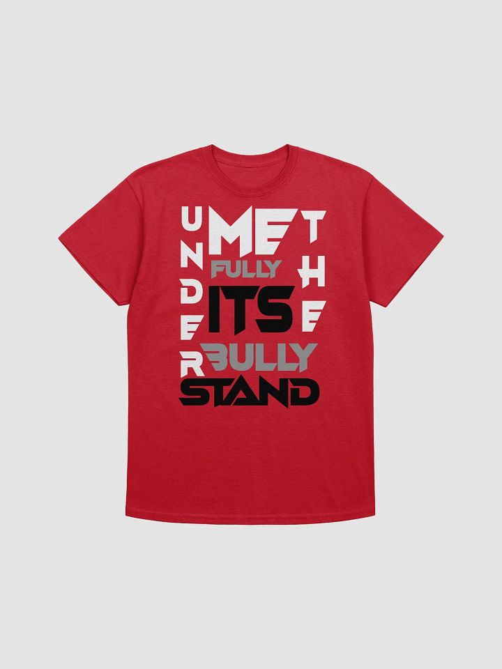 UNDERSTAND FULLY (T-SHRITS )RED product image (1)