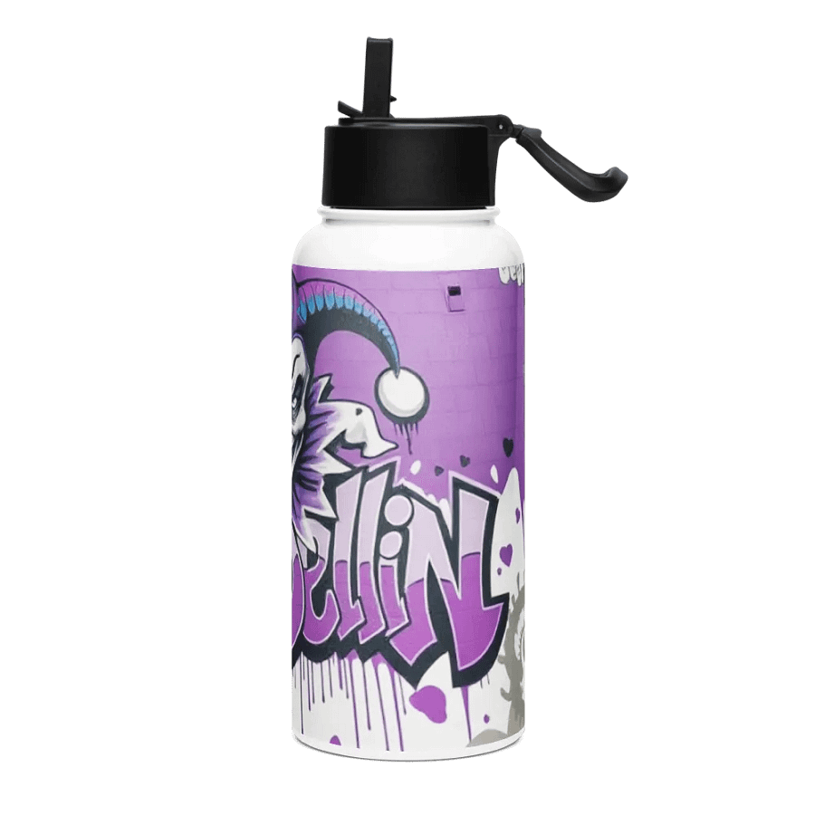 Menacing Jester Stainless Steel Water Bottle product image (3)