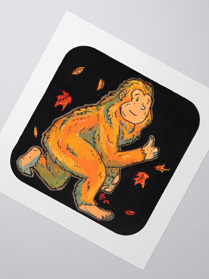 Bigfoot of Approval Kiss-Cut Vinyl Sticker product image (2)