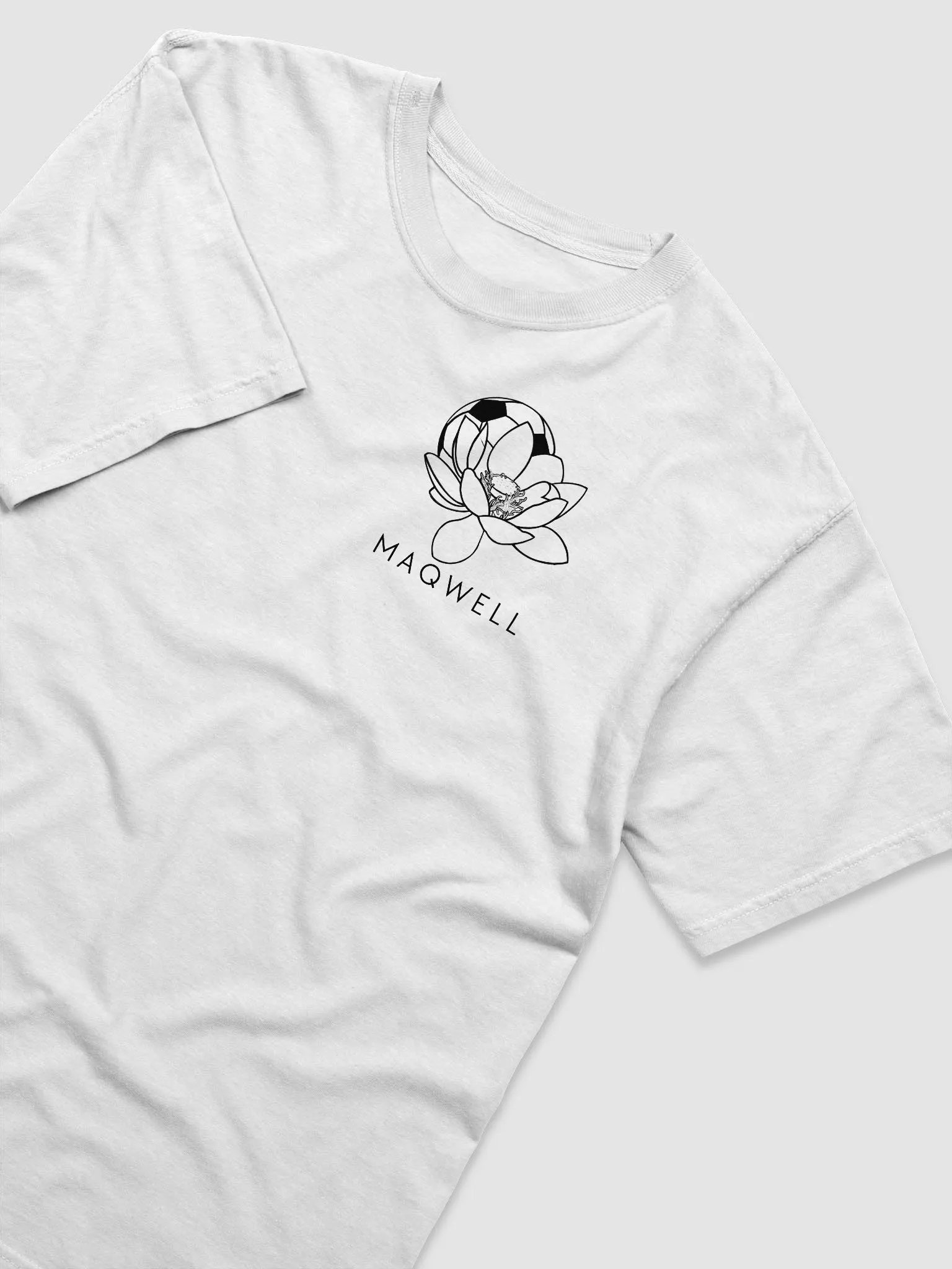 Maqwell Lotus Dragon White T-Shirt product image (3)