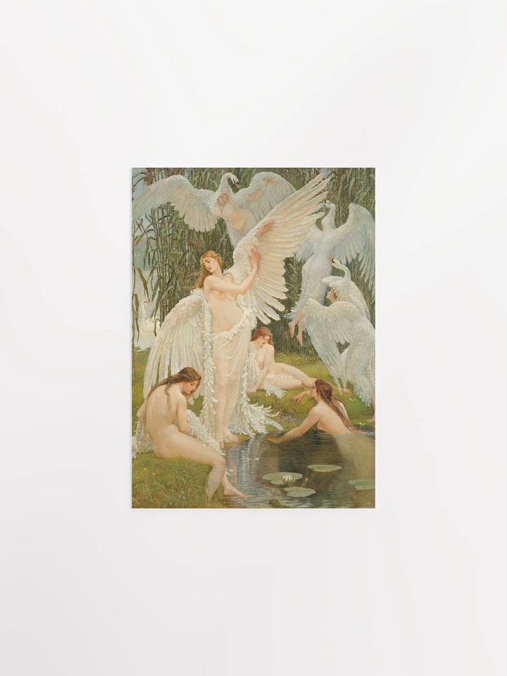 ''The Swan Maidens'' by Walter Crane Poster product image (1)