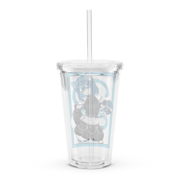 Skaker Girl - Clear Plastic Tumbler product image (2)