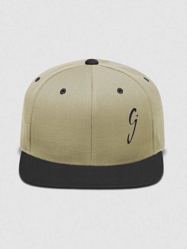 JG Natural/Black Snapback product image (1)