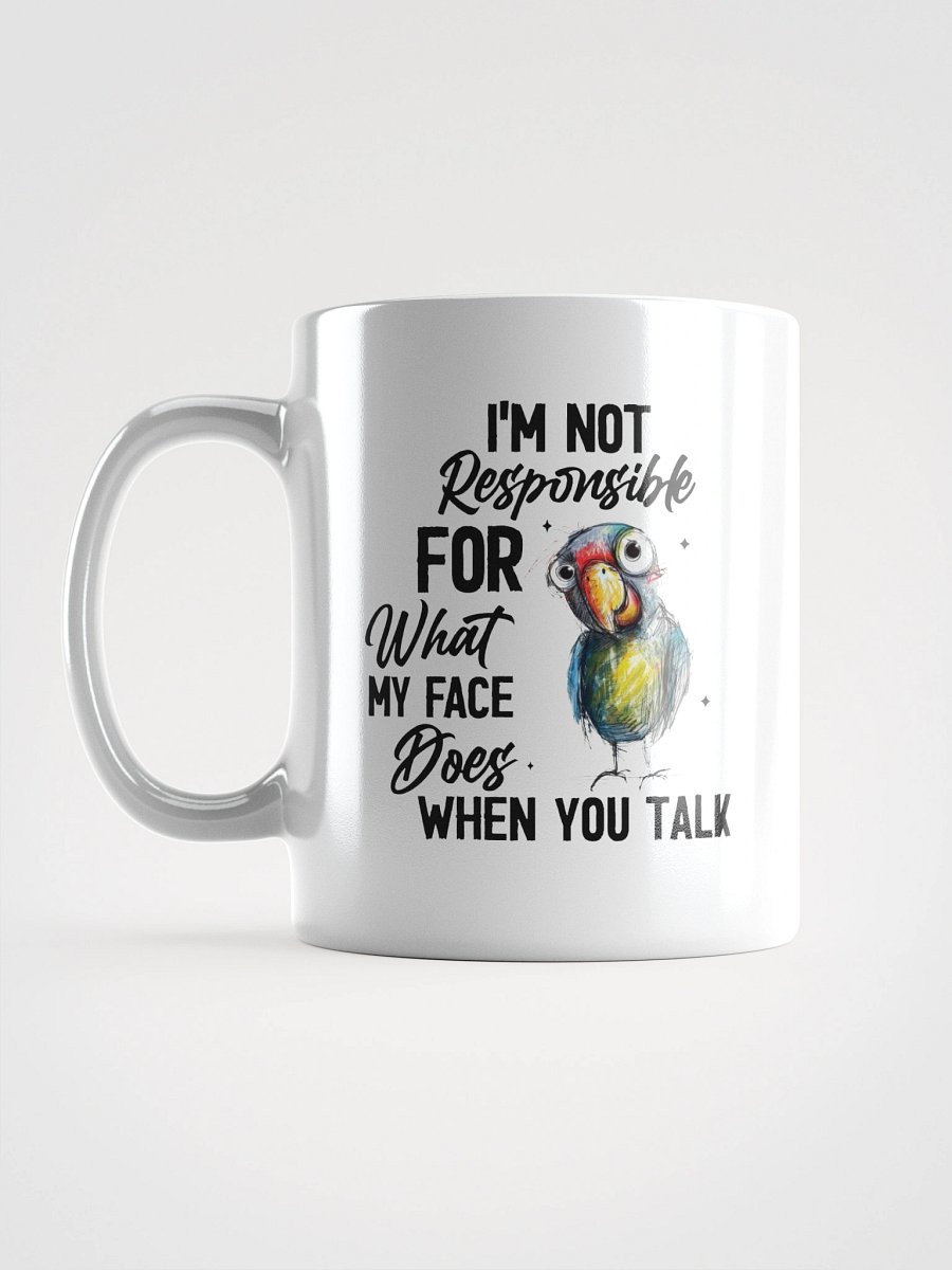 Parrot Not Responsible Glossy Mug product image (16)