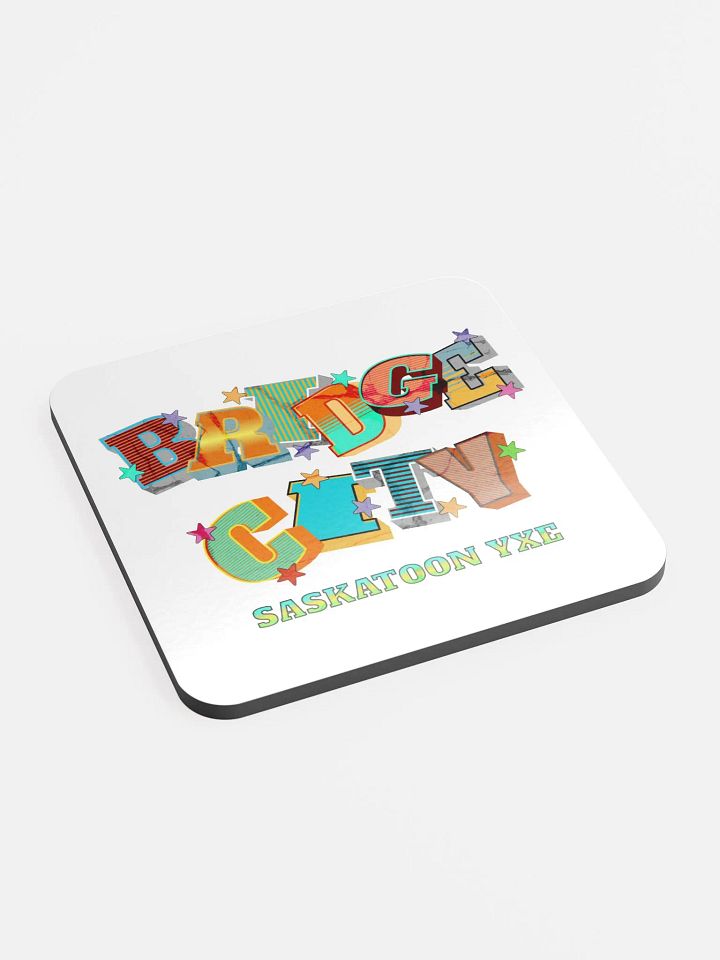 Bridge City Saskatoon Saskatchewan YXE Starlight Coaster Set product image (2)