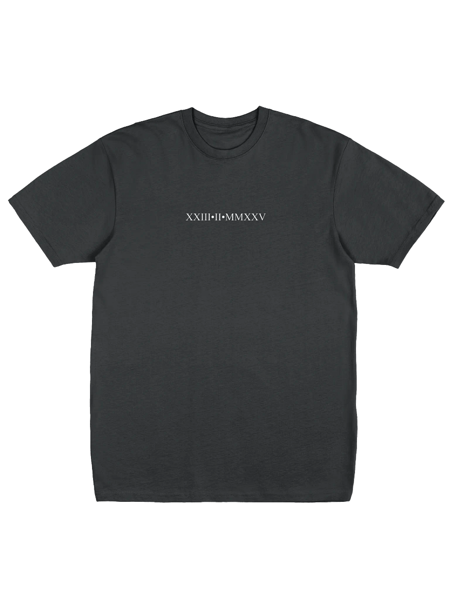 Release date | t-shirt product image (1)