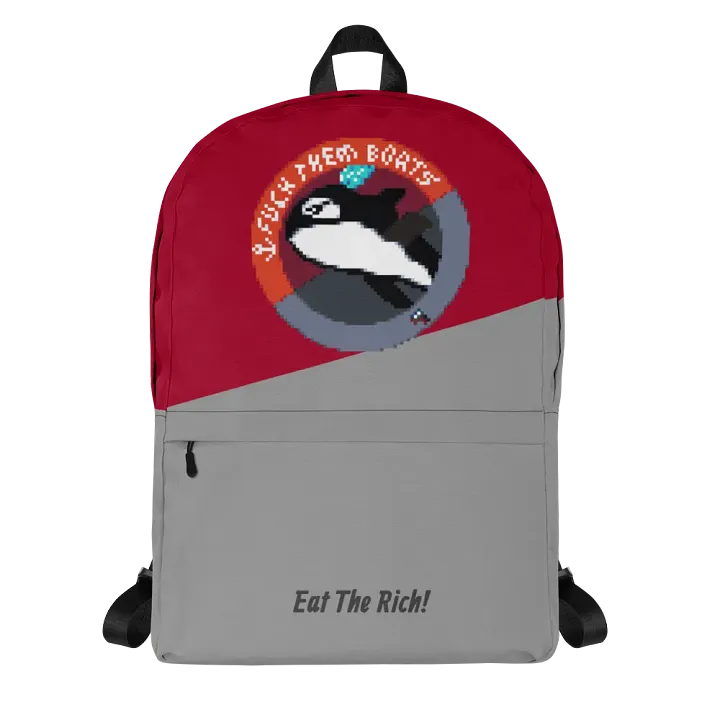 Fuck Them Boats Backpack product image (2)