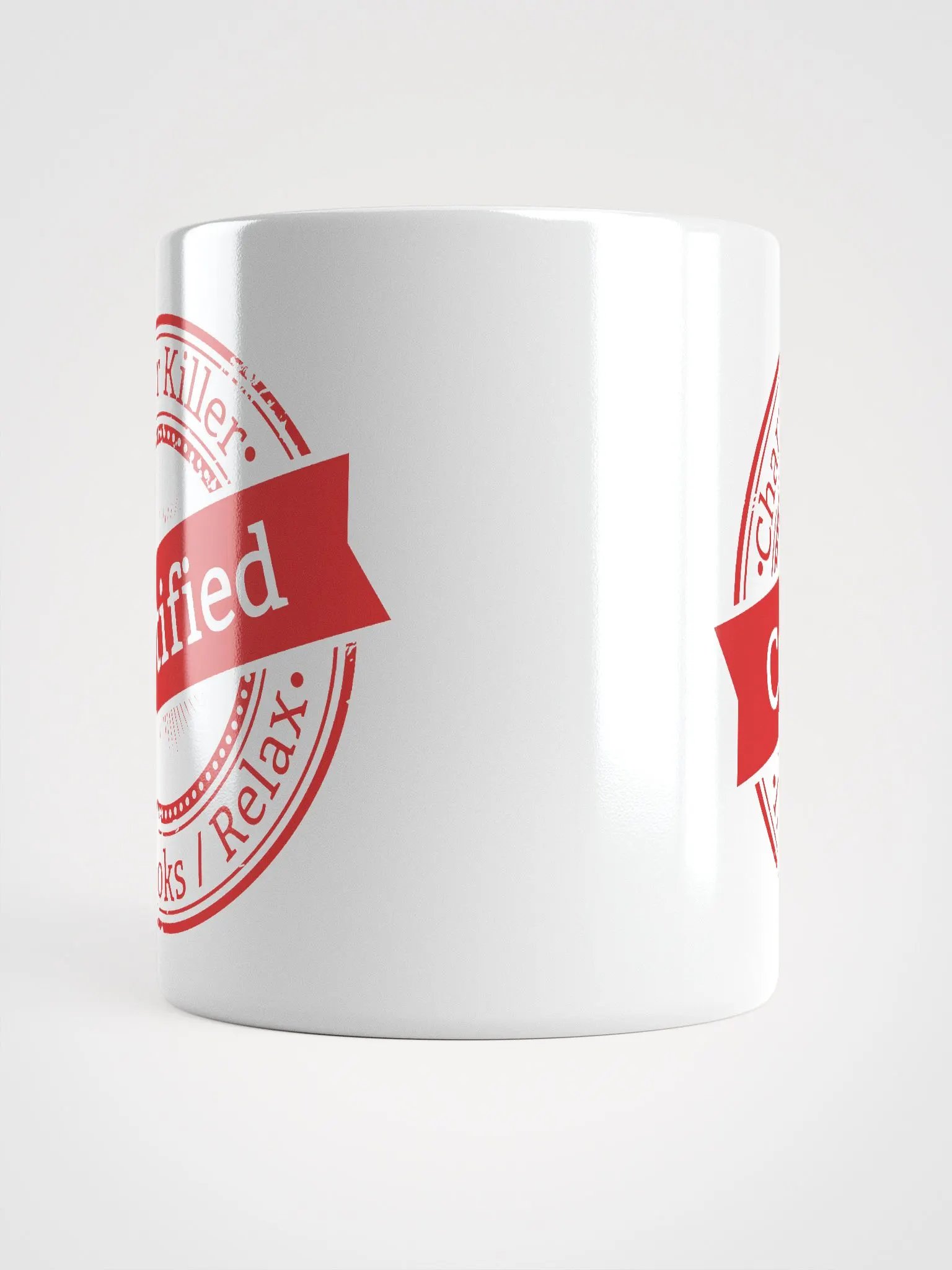 Certified Character Killer White Ceramic Mug product image (5)