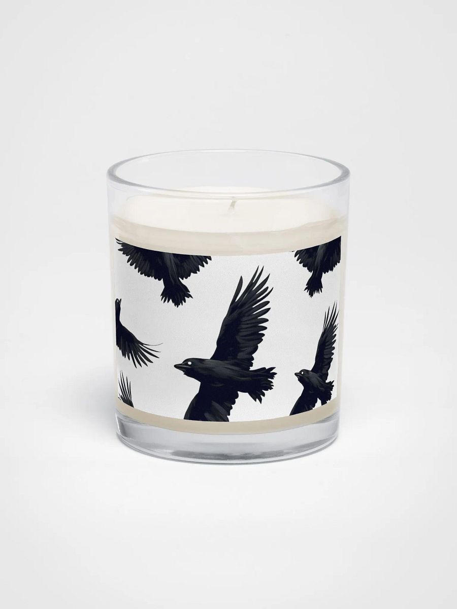 🌙 Mystical Crow Motif Soy Candle 🕯️ product image (1)