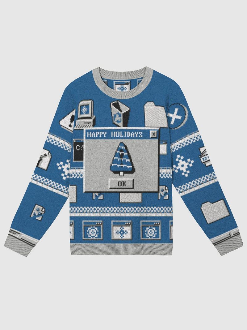 Retro OS Holiday Sweater