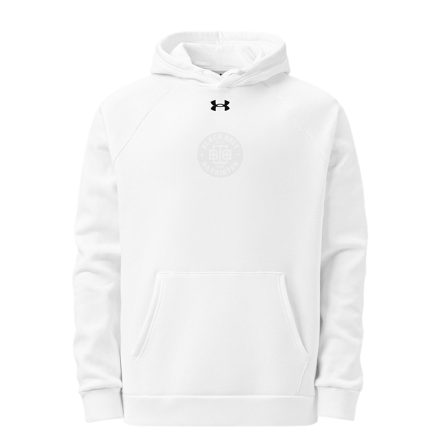 Under Armour x Blackbeltbarrister Fleece Hoodie White product image (1)