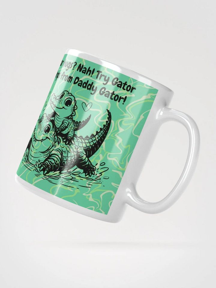 Daddy Gator Mug - Funny Father’s Day Gift, Coffee Cup for Dad, Alligator Dad Mug, Gift from Kids product image (2)