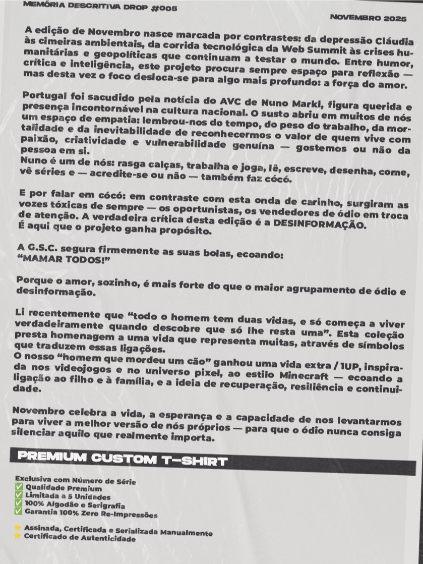 GSC DROP 05 ( Certificado Digital e TSHIRT ) product image (5)