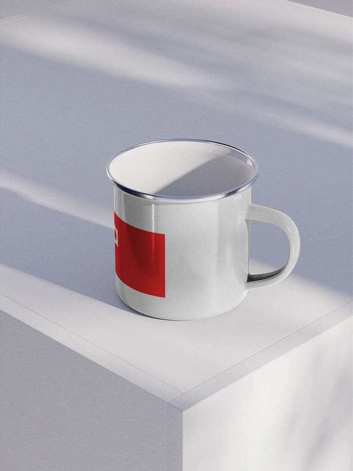 Bobabenni Enamel Cup - White product image (2)