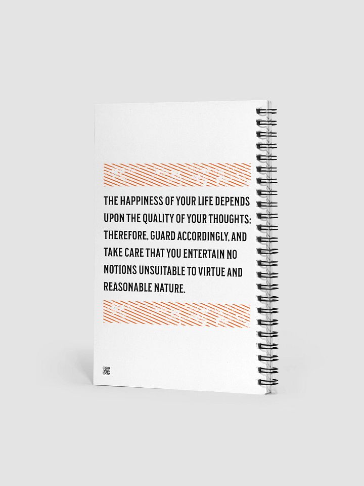 Our Life Is What Our Thoughts Make It – Stoic Journal Notebook product image (2)