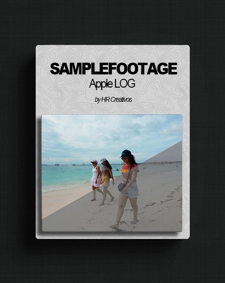 Camera Sample Footage en Apple LOG de Iphone 15 pro max