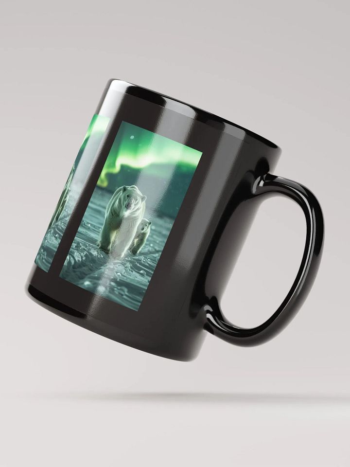 Aurora Borealis Polar Bears Mug product image (4)