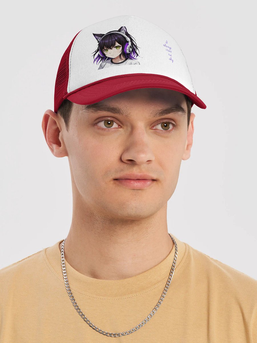 Purple Eared Melody Trucker Hat product image (5)