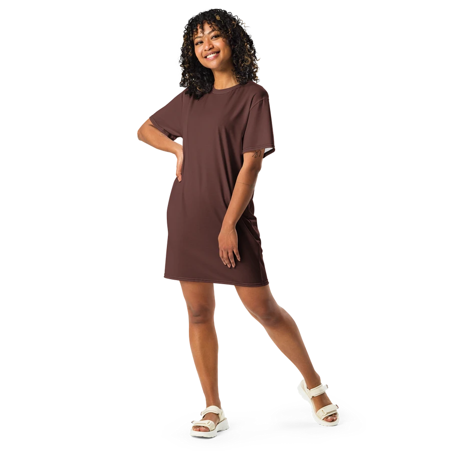 Minimalist Athleisure Chic T-Shirt Dress product image (7)