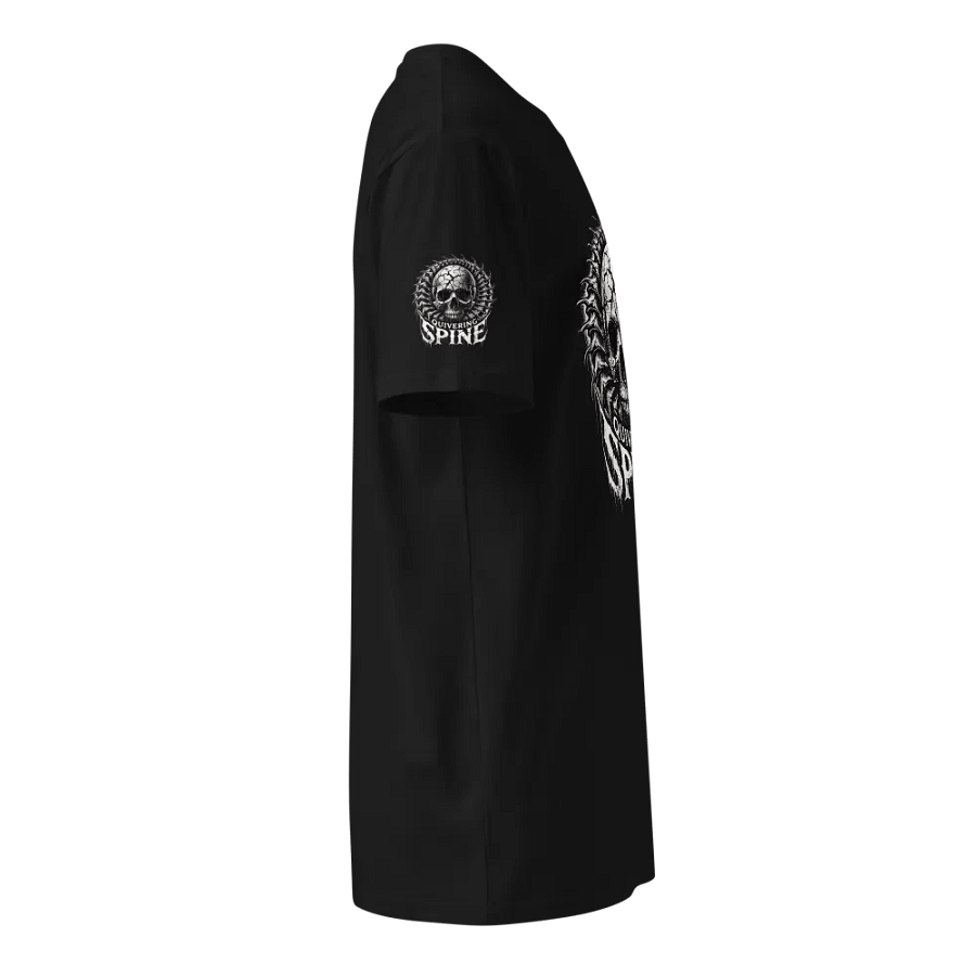 Quivering Spine Cracked Skull T-Shirt product image (5)