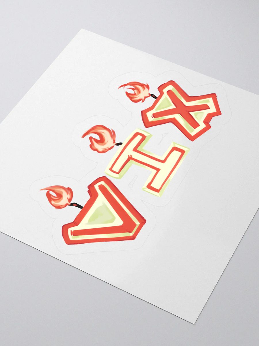 "VIX" Candles Sticker product image (3)