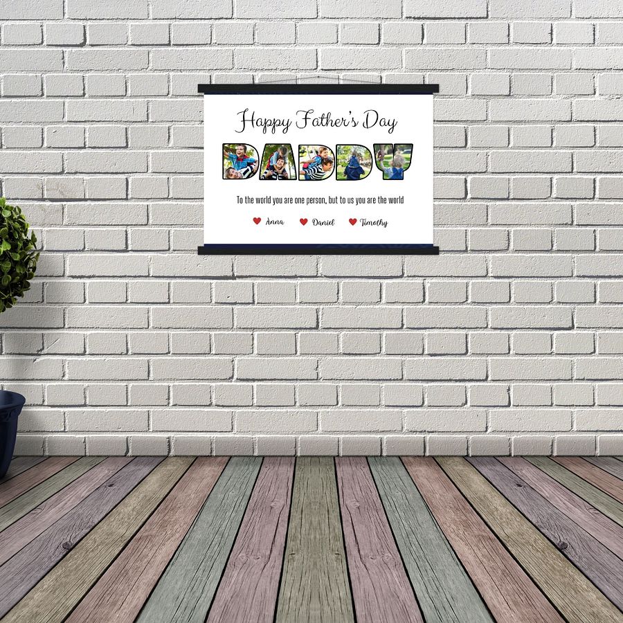Daddy Photo Collage Canva Template product image (6)