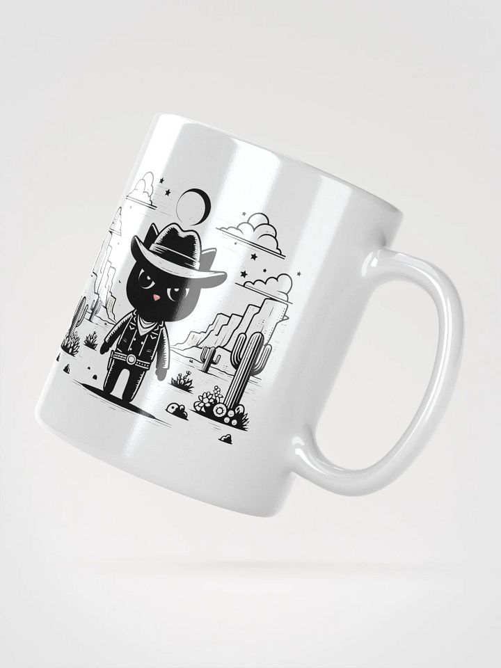 Cowboy Cat Silhouette Mug product image (2)