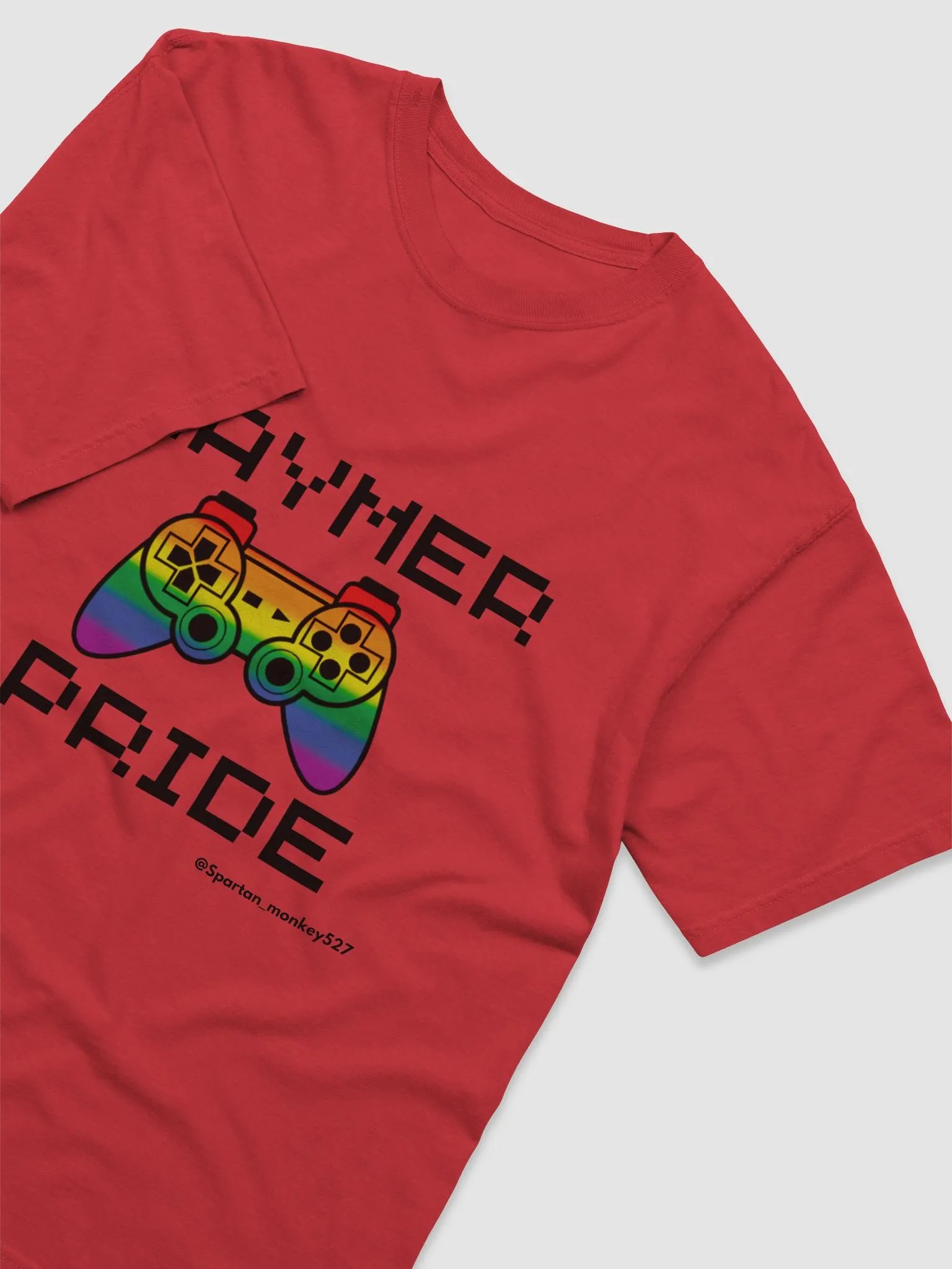 Rainbow Gaymer Pride Tee product image (3)