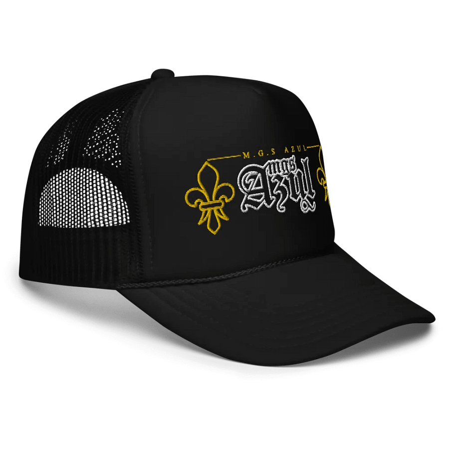 M.G.S Azul Fleur De Chaos Trucker Hat product image (1)