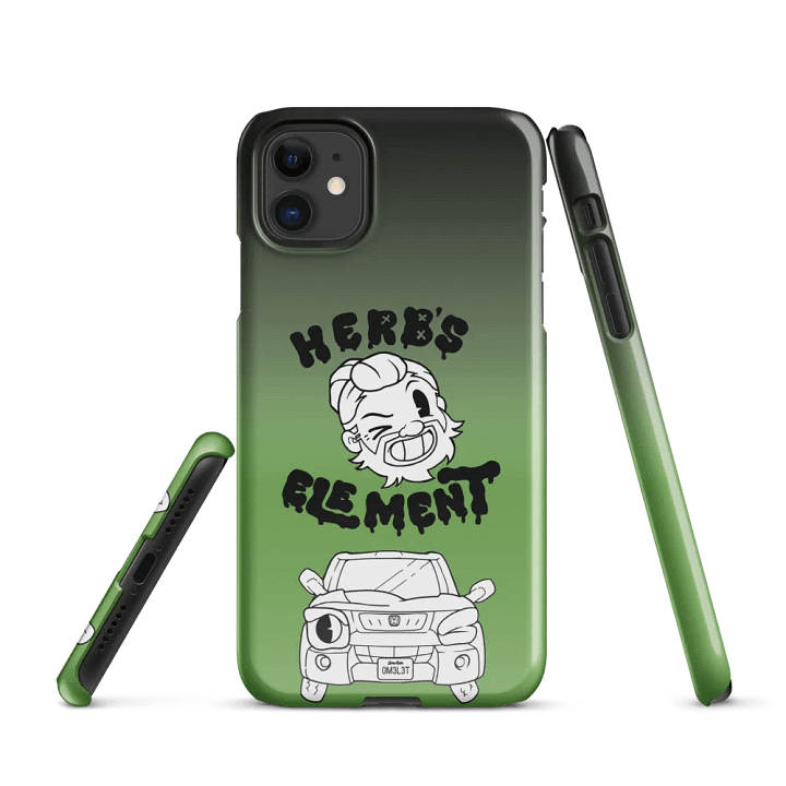 Wink & Ride Snap Case for iPhone® - Green product image (1)