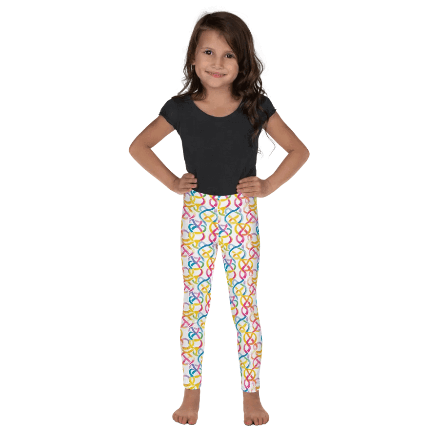 Neurodivergent Links Kids Leggings product image (1)