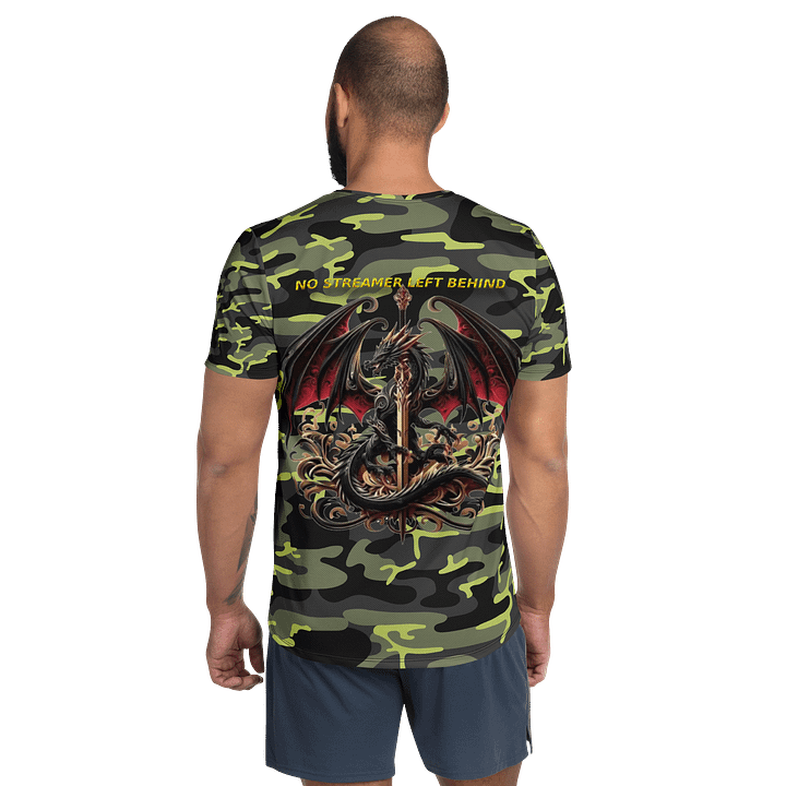 Golden Dragon Camo NSLB Athletic T-Shirt product image (2)