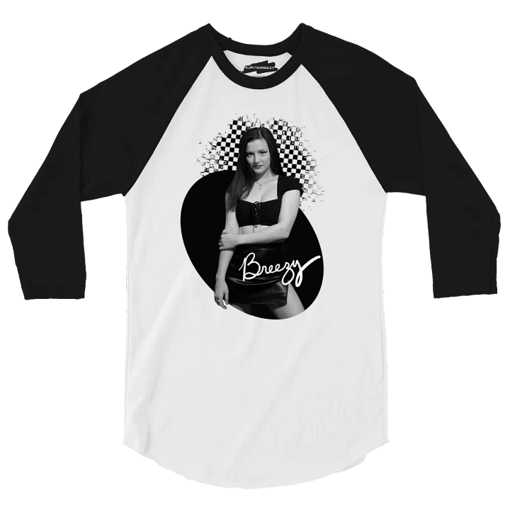 Breezy B&W Raglan Tee! product image (2)