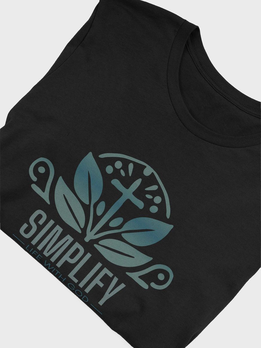 Simplify Life With God T-Shirt – Bella+Canvas product image (48)