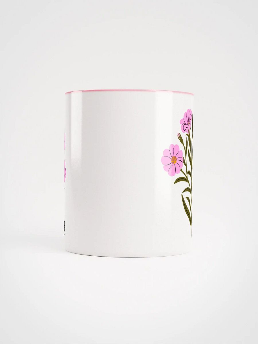Corncockle Bouquet - Mug with Color Inside product image (5)