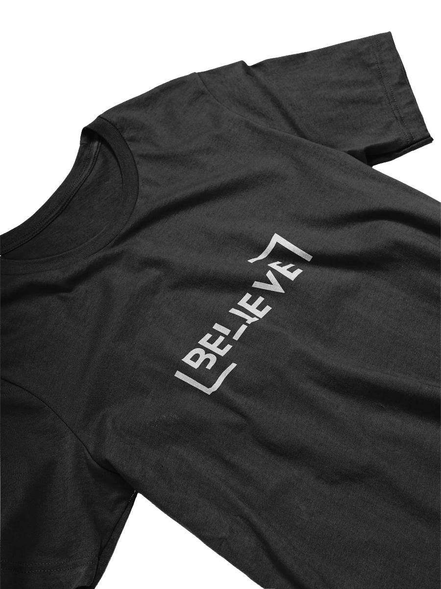 BELIEVE Black T-Shirt product image (3)
