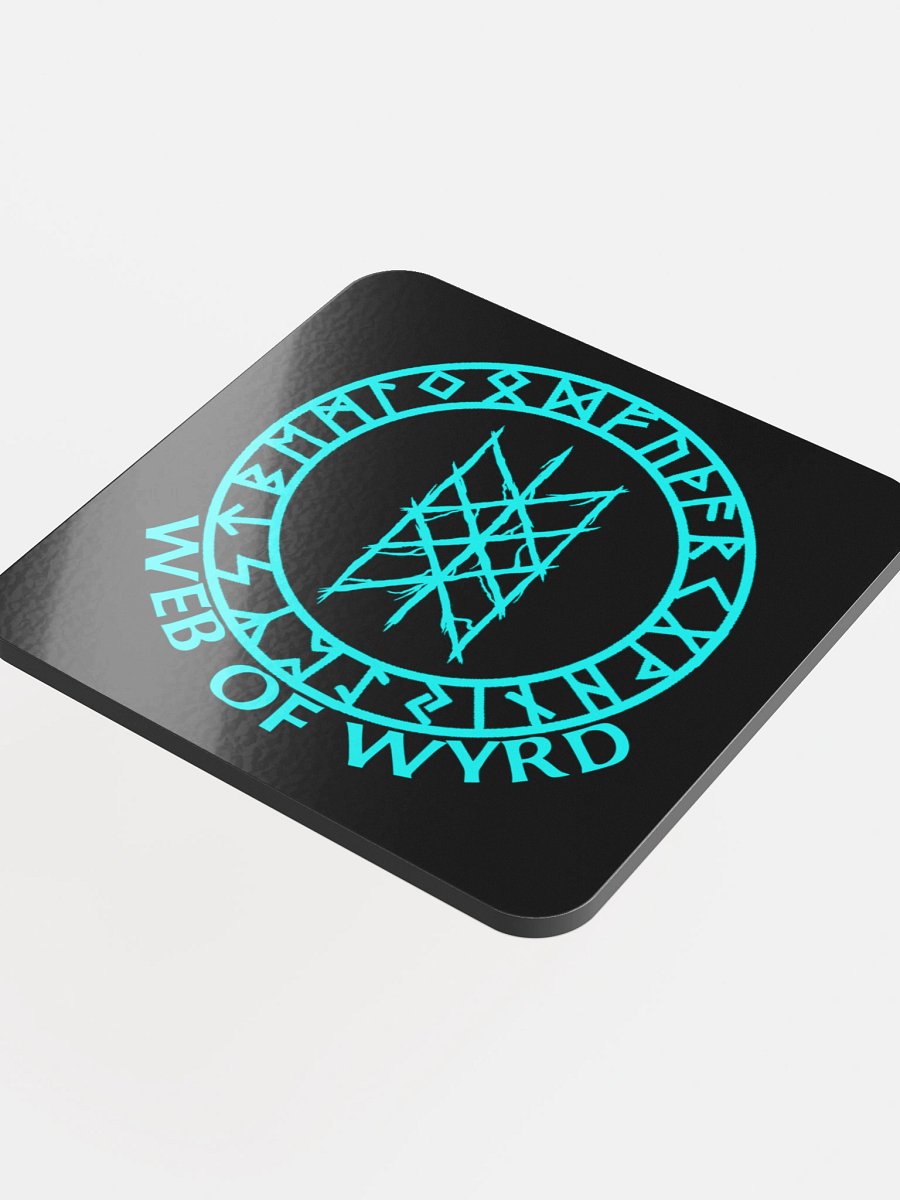 Web of Wyrd Cork Back Coaster product image (4)