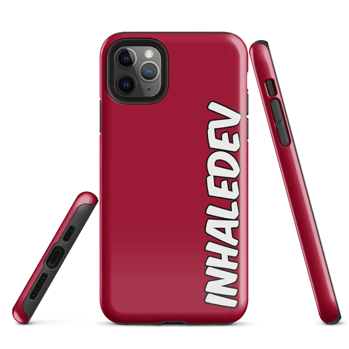 InhaleDev iPhone Tough Case product image (1)