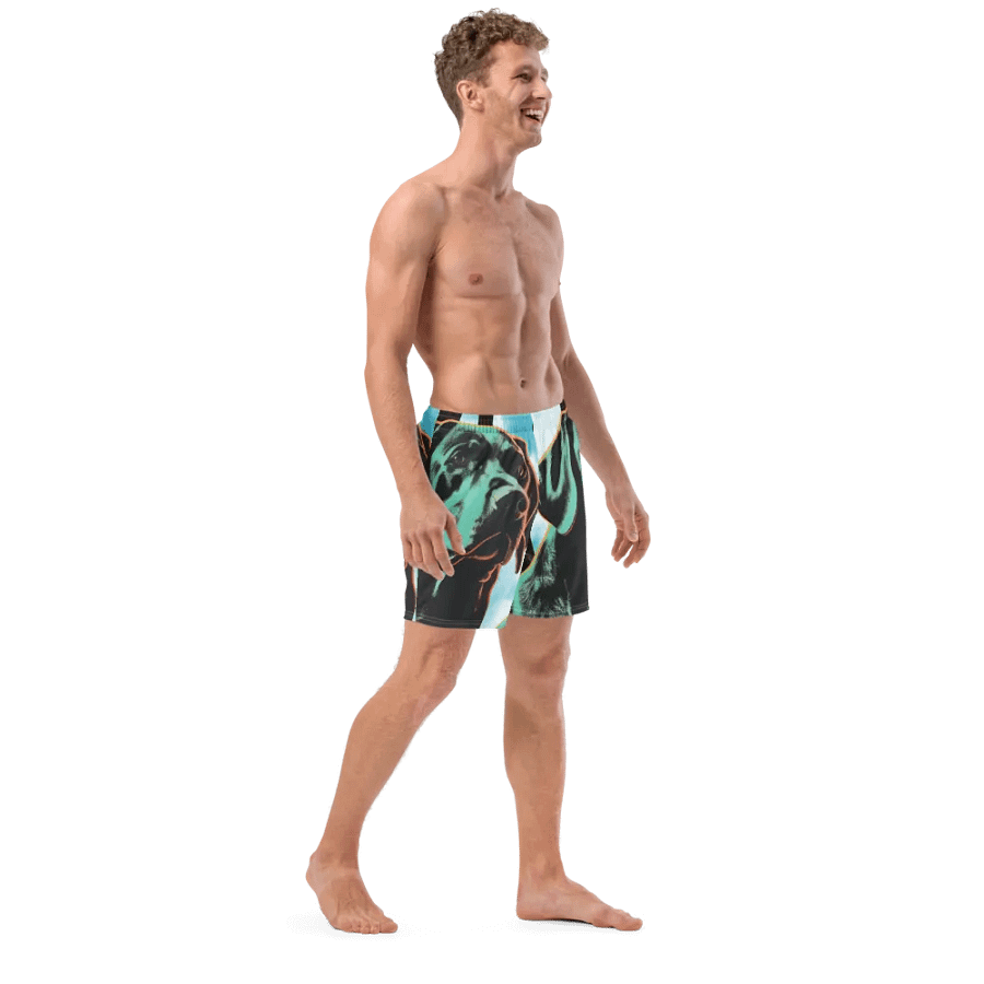 Pop Art Pup Swim Trunks product image (4)