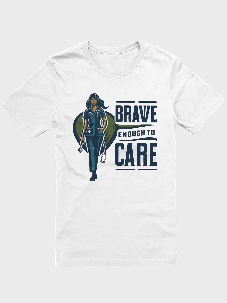 brave enough to care t-shirt product image (1)
