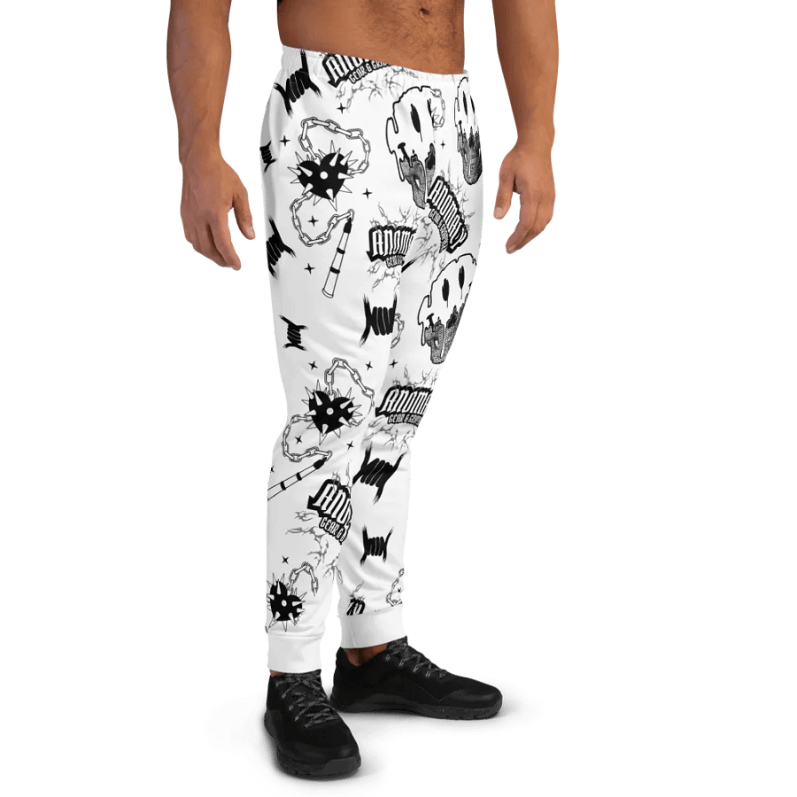 Anomaly All Over White Sweatpants product image (4)