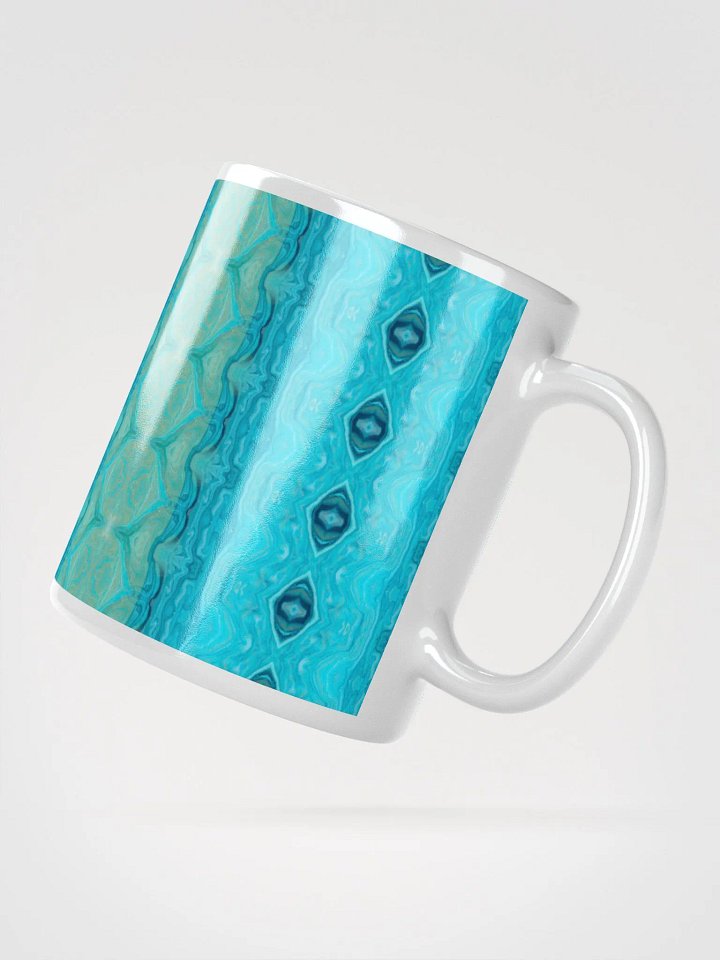 Light blue beach style mug product image (4)