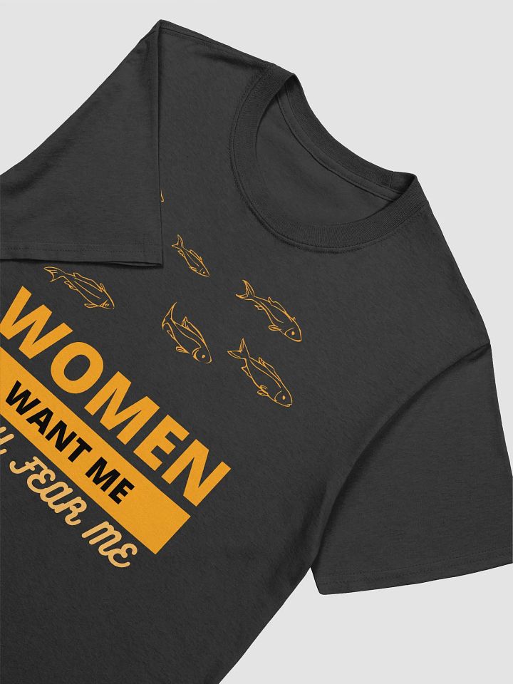 Women Want Me Fish Fear Me Unisex T-Shirt V12 product image (2)