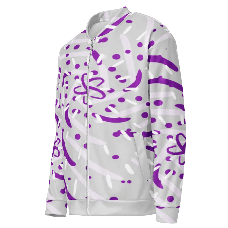 Midnight Swirl Women's Bomber Jacket product image (3)