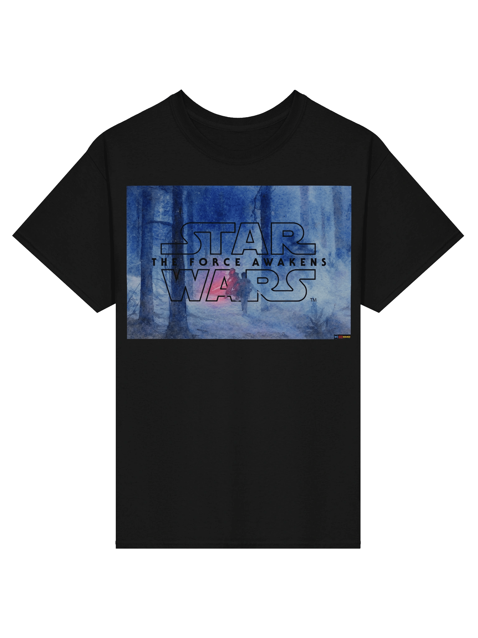 The Force Awakens inspired Title T-Shirt product image (2)